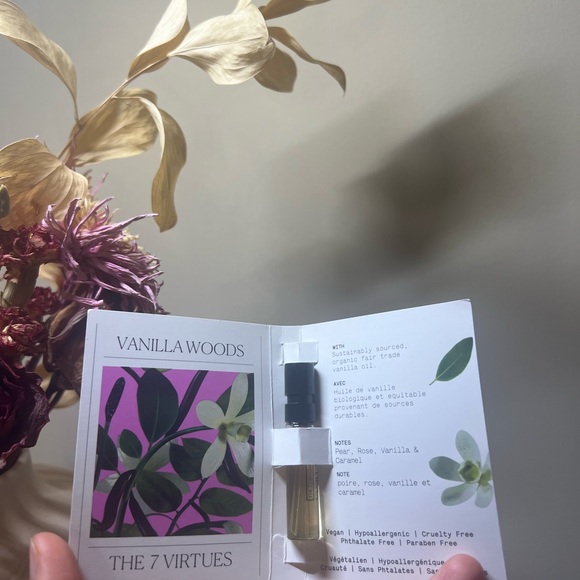 Vanilla  woods the 7 virtues perfume 1.7ml - Picture 3 of 3